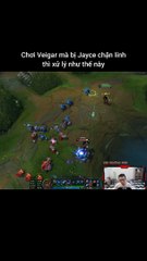 Chơi Veigar mà bị Jayce chặn lính thì xử lý như thế này #veigar #jayce #lienminhhuyenthoai #leagueoflegends