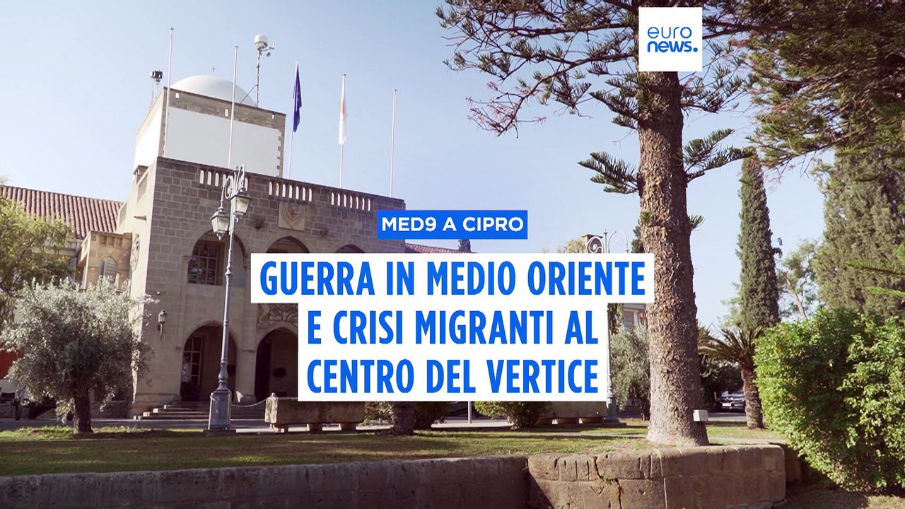 Med 9 a Cipro: escalation in Medio Oriente e crisi migranti al centro del vertice