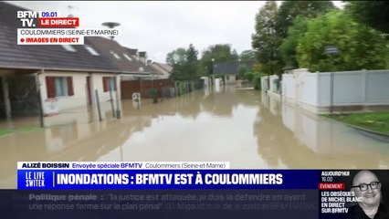 Скачать видео: Seine-et-Marne: des rues de Coulommiers complètement inondées