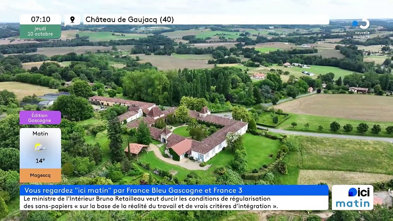 10/10/2024 - ICI Matin France Bleu Gascogne en vidéo