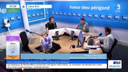 10/10/2024 - ICI Matin France Bleu Périgord en vidéo
