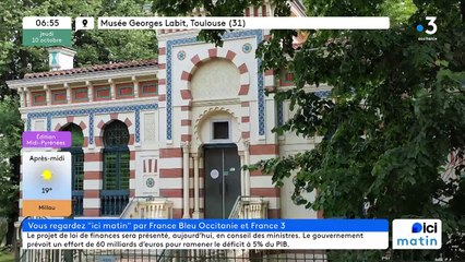 10/10/2024 - ICI Matin France Bleu Occitanie en vidéo