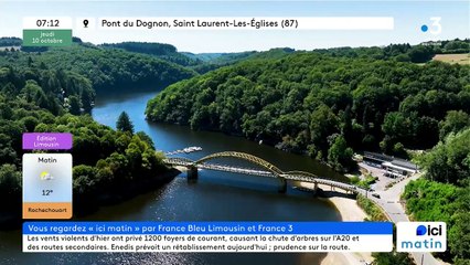 10/10/2024 - ICI Matin France Bleu Limousin en vidéo