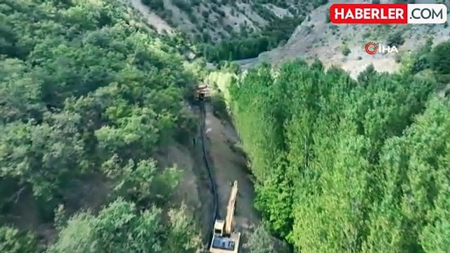 Bingöl Ilıcalar Mikrohavza Sulama Projesinde Montaj Çalışmaları İlerliyor