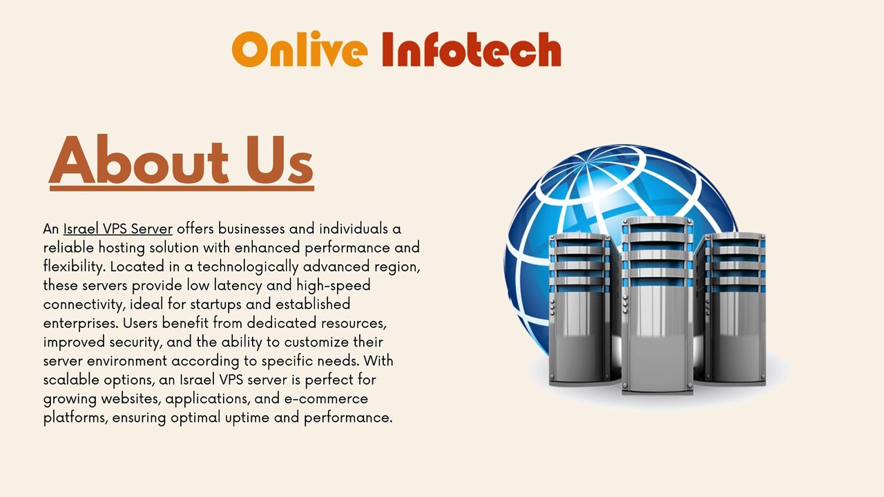 Cost-Effective Solutions Israel VPS Server for Small Businesses