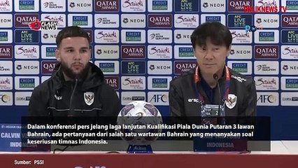 WARTAWAN BAHRAIN KEPO LATIHAN TIMNAS INDONESIA DI MEDIA SOSIAL, ISINYA KOK BERCANDA