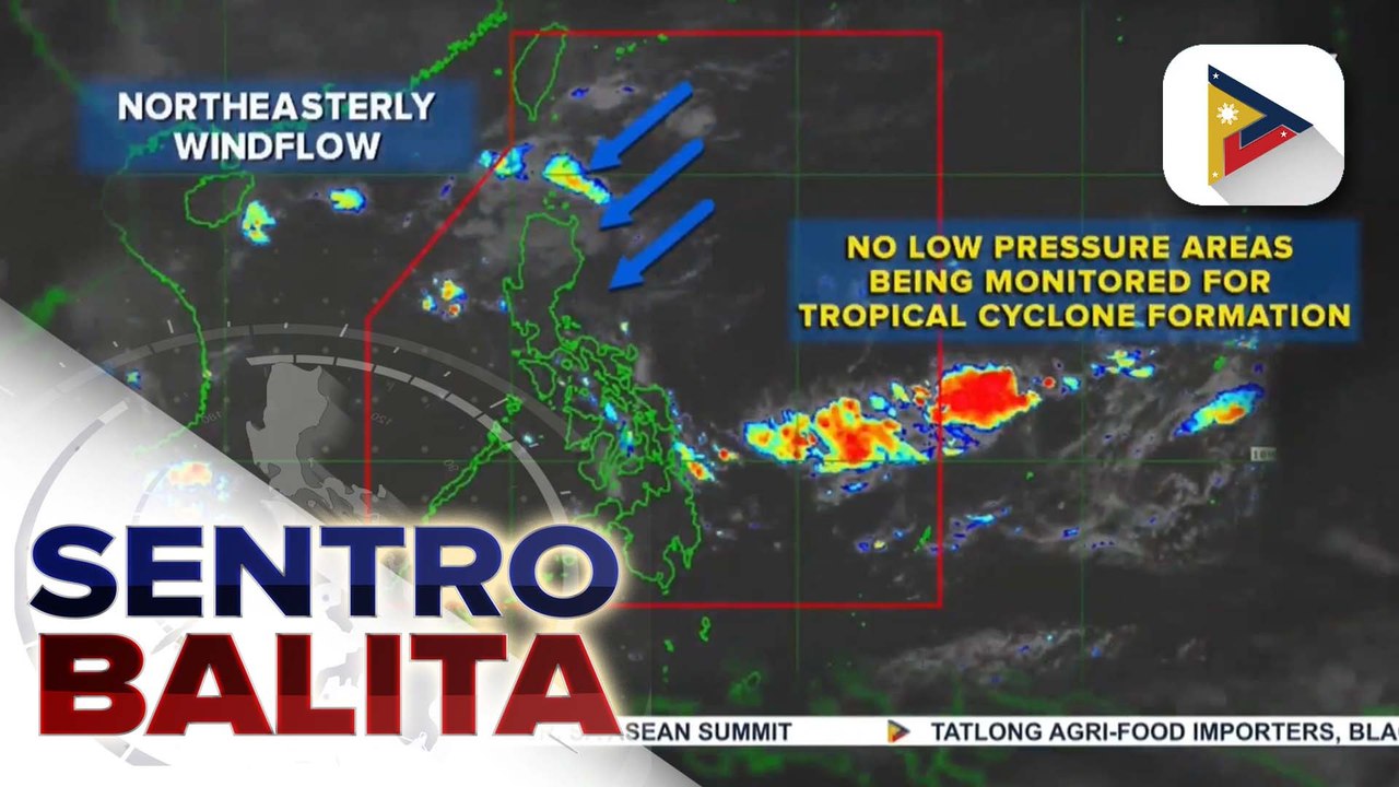 Northeasterly windflow, nakaaapekto pa rin sa extreme Northern Luzon