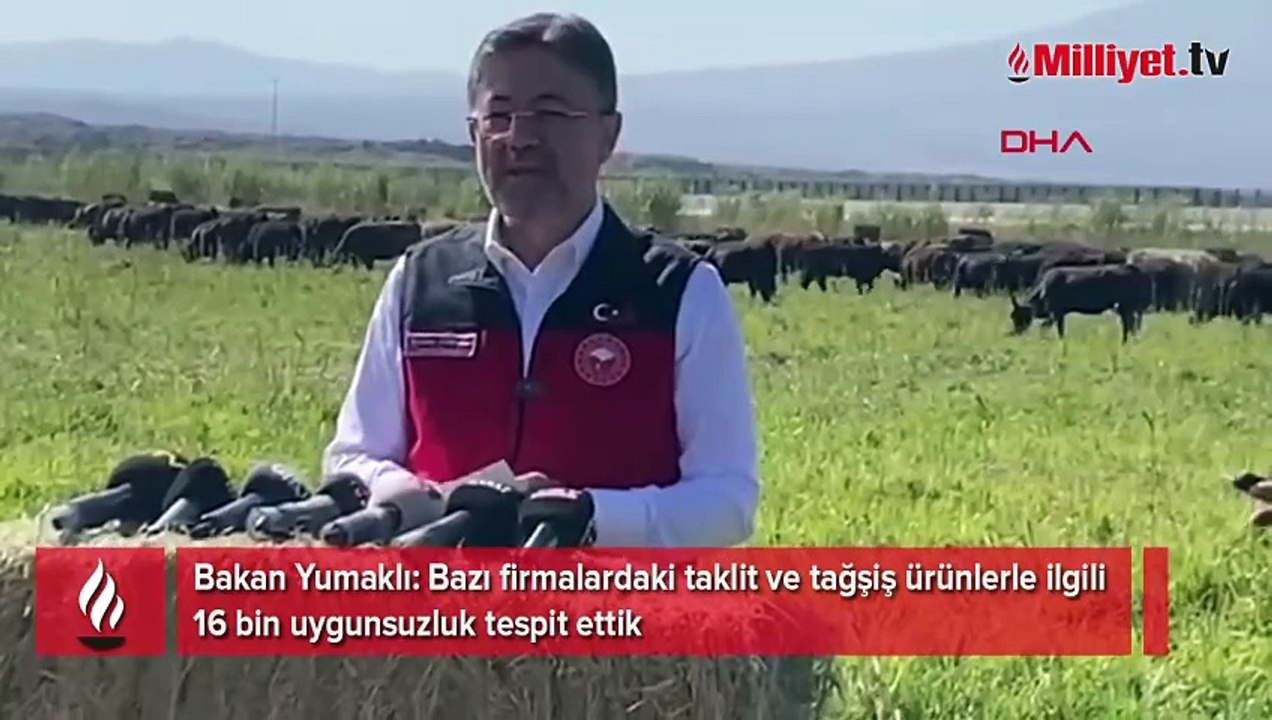 Bakan Yumaklı'dan taklit ve tağşiş ürünlerle ilgili açıklama: 16 bin uygunsuzluk tespit ettik