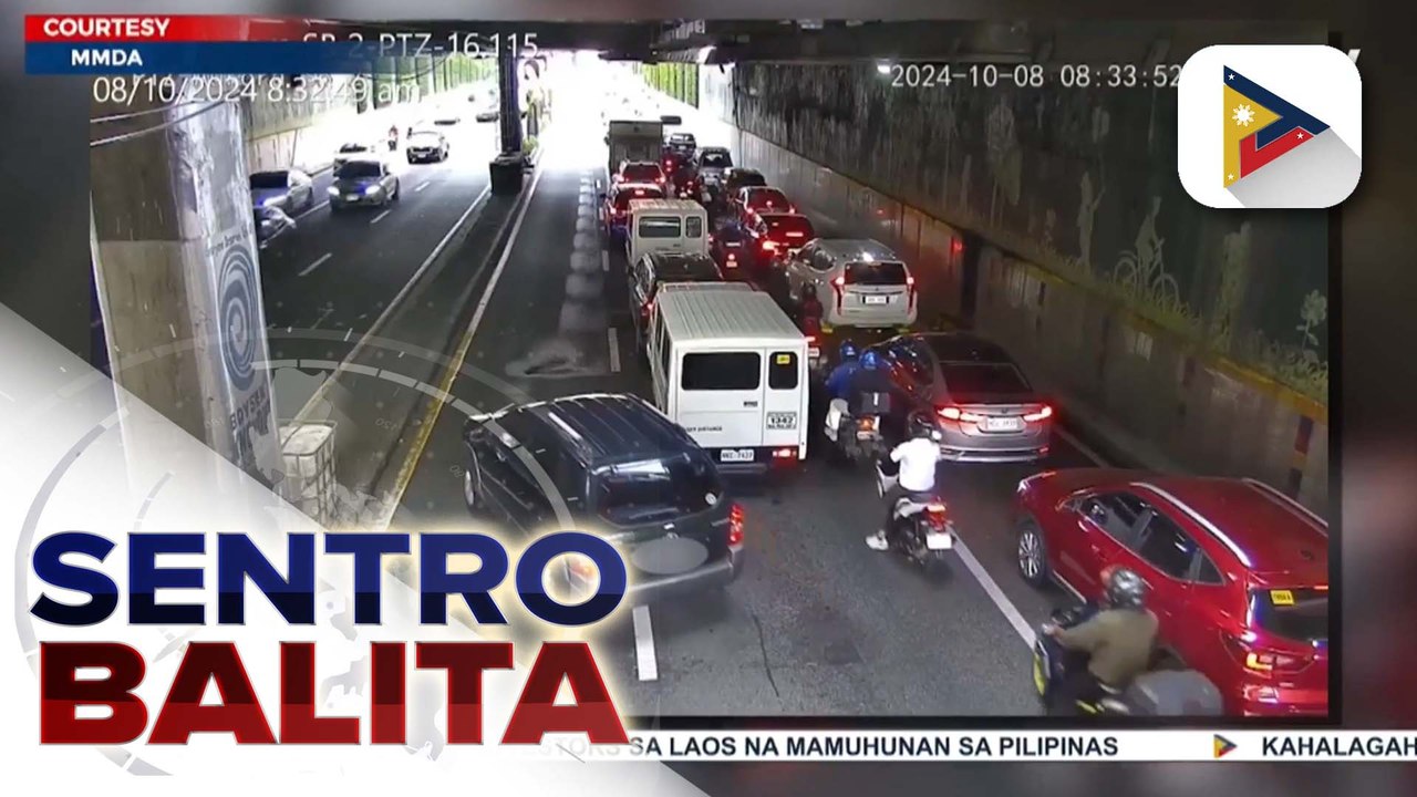 SUV na nag-U-turn sa center island ng EDSA-Aurora underpass, ipinatatawag na ng LTO