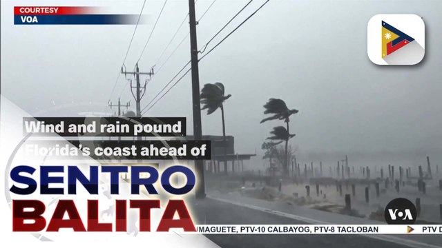 DFA, mahigpit ding nakabantay sa sitwasyon ng mga Pilipino sa U.S. sa harap ng pananalasa ng Hurricane Milton