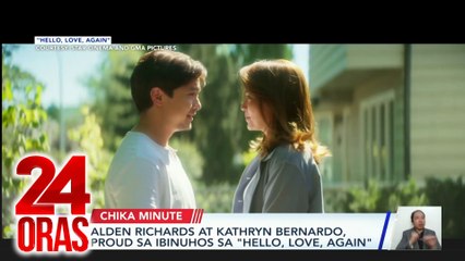 Mapanakit na hugot ng "Hello, Love, Again" official trailer;  Bonding ni Alden Richards at family ni Kathryn Bernardo; Lovelife ni Jillian Ward; Transformation challenge ni Marian Rivera ala Teacher Emmy | 24 Oras