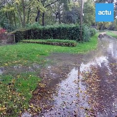 La vallée du Loir a les pieds dans l'eau suite au passage de la dépression Kirk