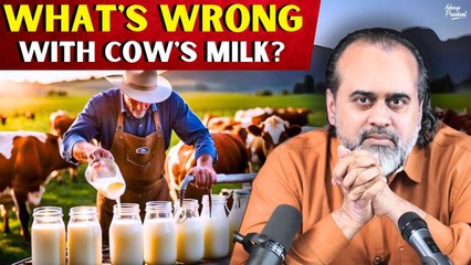 What's wrong with Cow's Milk? || Acharya Prashant (2019)