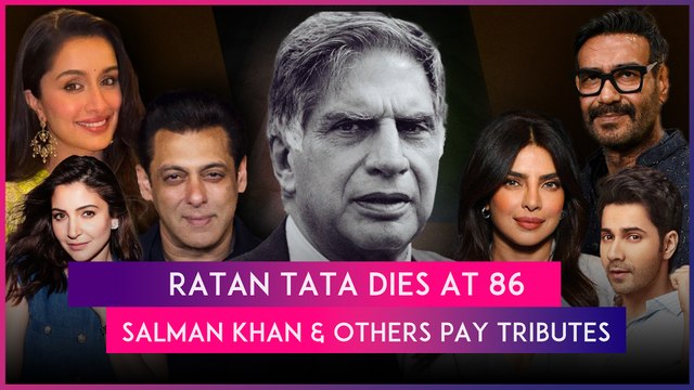 Ratan Tata Dies: Salman Khan, Priyanka Chopra, Anushka Sharma, Kamal Haasan & Others Pay Tributes