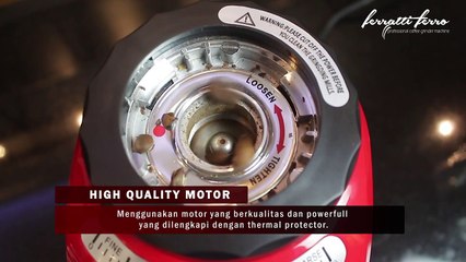 JUAL MESIN PENGGILING KOPI DENGAN HARGA TERJANGKAU - FERRATTI FERRO FGM-800AC