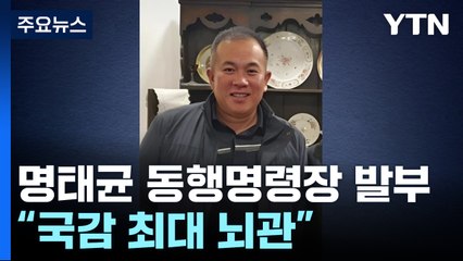 행안위, '명태균' 동행명령장 발부..."국감 최대 뇌관" / YTN