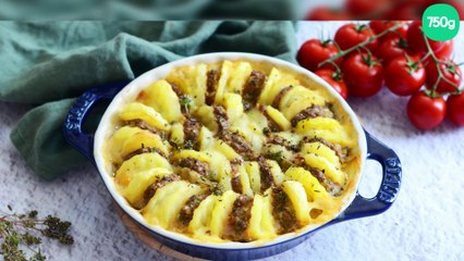 Couronne de pommes de terre à la viande hachée