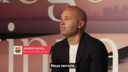 Iniesta aimerait revenir à Barcelone