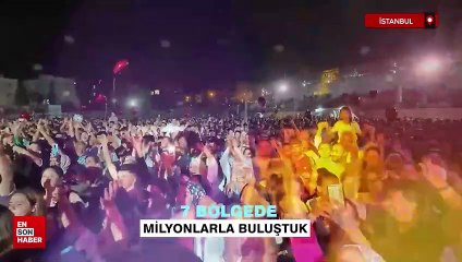 İstanbul’da Ebru Yaşar İzdihamı! Ümraniye’de 75.000 kişilik koro