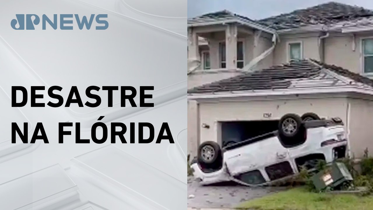 Furacão Milton perde força, mas causa estragos nos EUA