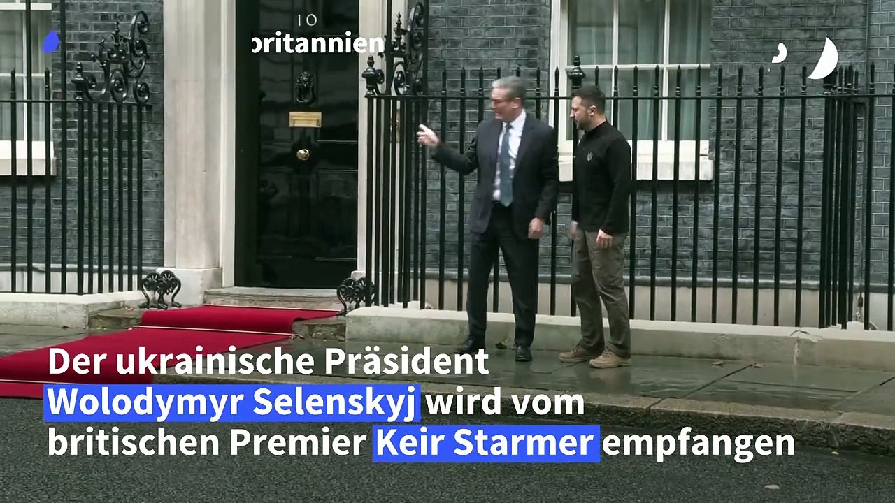 Selensykj stellt in London 'Siegesplan' vor