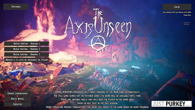 The Axis Unseen - Jugamos a la Demo de Steam