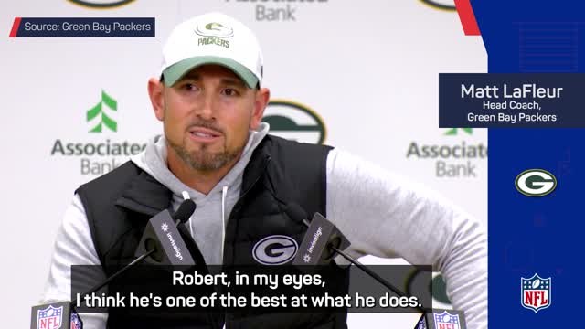 LaFleur makes swipe at Jets for firing close friend Saleh