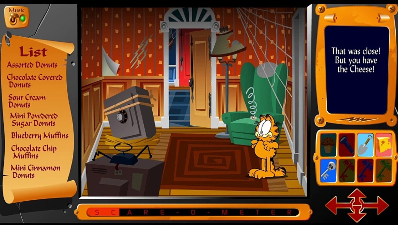 Garfield's Scary Scavenger Hunt 1 in 2024 - video Dailymotion