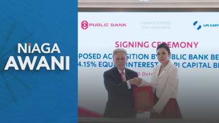 Public Bank cadang ambil alih 44.15% pegangan dalam LPI Capital