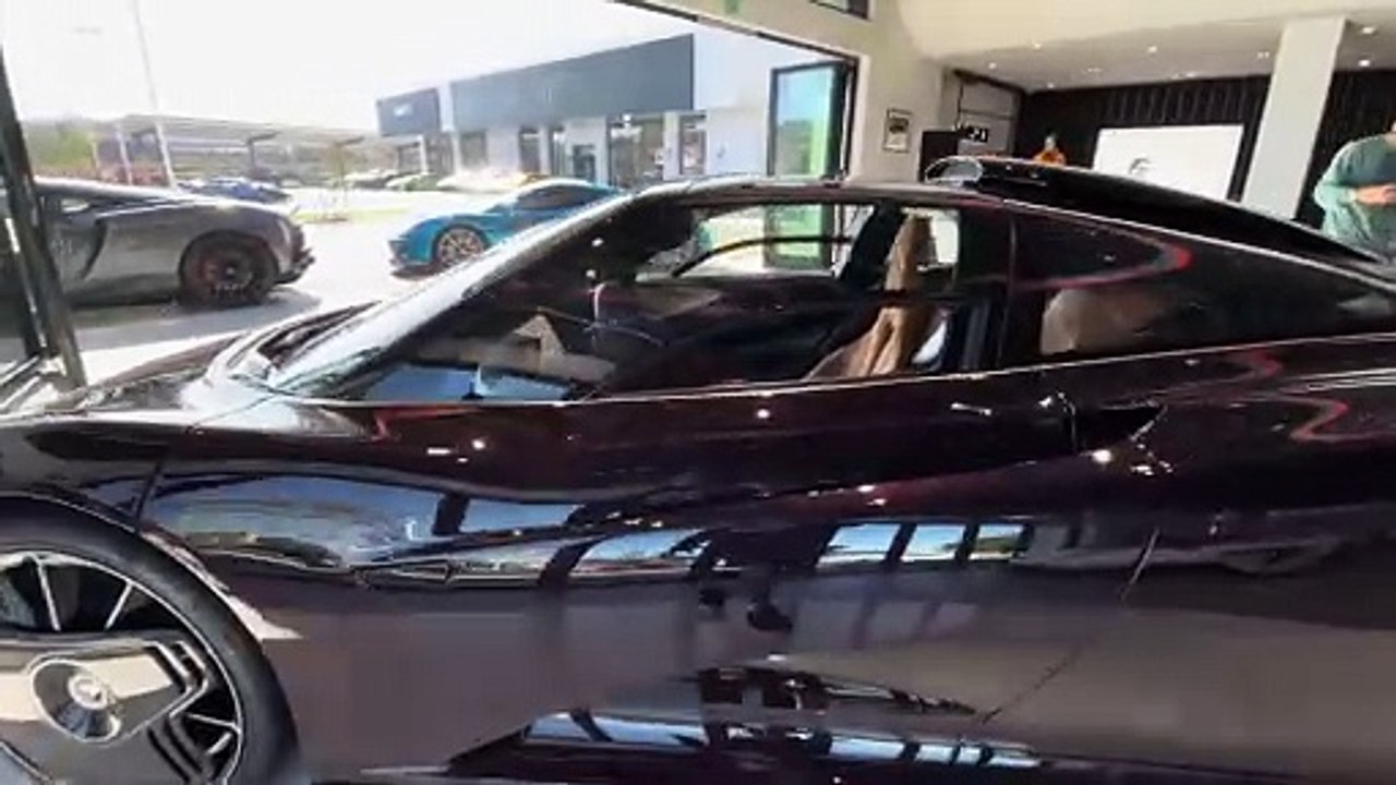 Purple Mclaren Speedtail