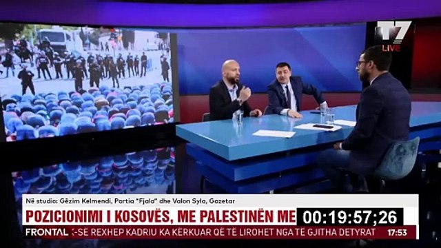 Gëzim Kelmendi dhe Valon Syla në emisionin Frontal në T7 – 17.05.2021