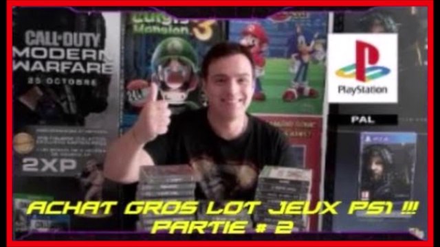 DU NOUVEAU DANS LA COLLECTION #4 ( ACHAT GROS LOT DE JEUX PLAYSTATION 1 ) [ PARTIE 2 ]