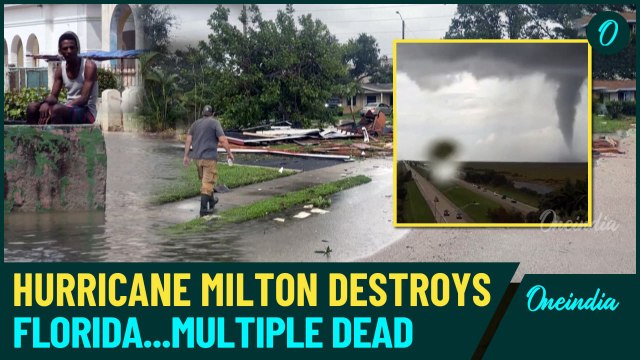 VIDEO| Hurricane Milton Strikes Florida: Catastrophic Impact on Over 2 Million,Several Declared Dead
