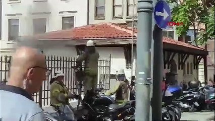 Beyoğlu Belediyesi'nde korkutan patlama