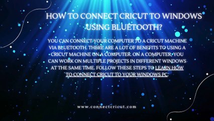How to Connect Cricut to Your Device via Bluetooth Full Guide