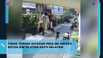 Tak terima ditegur, Ketua RW jadi korban penganiyaan warganya
