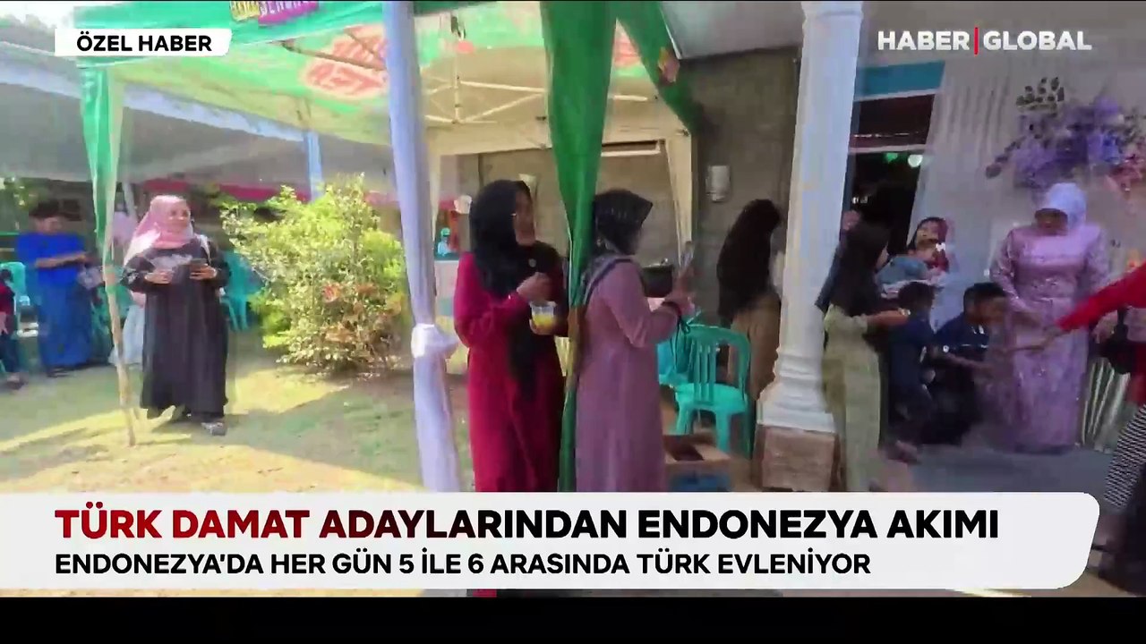 Türk damat adaylarından Endonezya akımı: Endonezya'da her gün 5 ile 6 arasında Türk evleniyor
