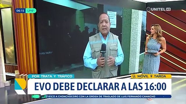 Llega contingente policial antimotines a Tarija, donde este jueves debe declarar Evo Morales