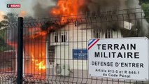 Manifestations contre la vie chère en Martinique : une gendarmerie incendiée