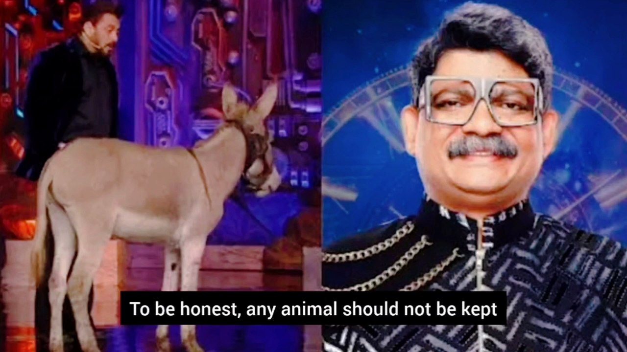A Donkey in Bigg Boss 18 house? How right is it?