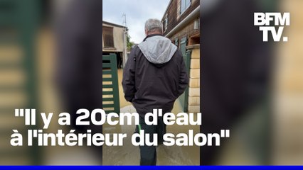 "20 cm d'eau dans le salon": notre reporter aux côtés des sinistrés en Seine-et-Marne