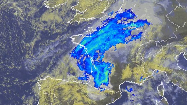 La tempête Kirk cause un décès dans l'Hérault et de nombreux dégâts en France