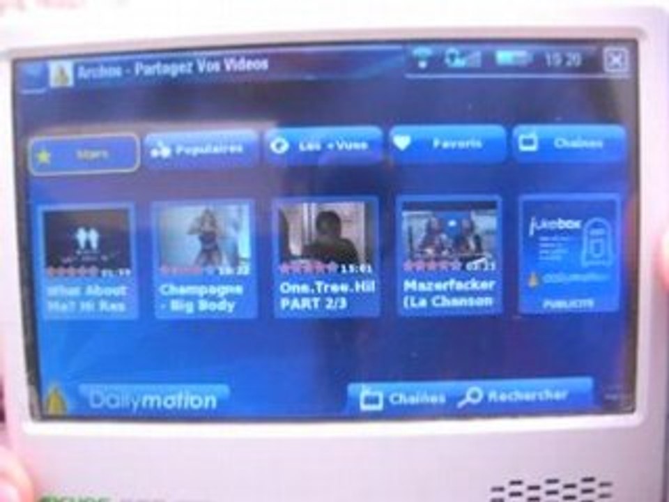 Le nouvel Archos Content Portal