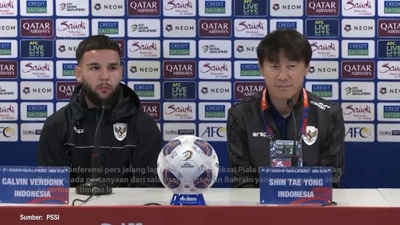 WARTAWAN BAHRAIN KEPO LATIHAN TIMNAS INDONESIA DI MEDIA SOSIAL, ISINYA KOK BERCANDA