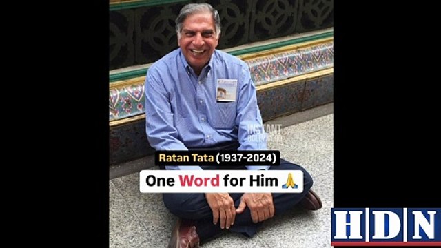 Ratan Tata, chairman emeritus of Tata Sons, dies at 86 in Mumbai #tata