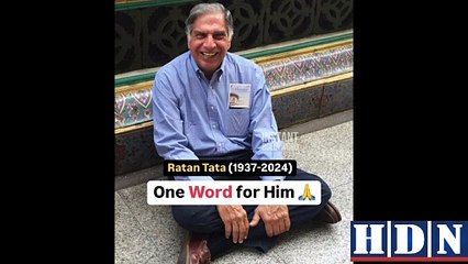 Ratan Tata, chairman emeritus of Tata Sons, dies at 86 in Mumbai #tata