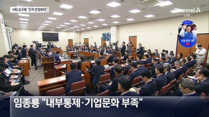 “황제 경영” 여야 질타에…임종룡 “조직 안정” 사퇴 거부
