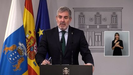 Clavijo amonesta al PP por romper las conversaciones para el pacto migratorio: "Los problemas se resuelven estando en la mesa"
