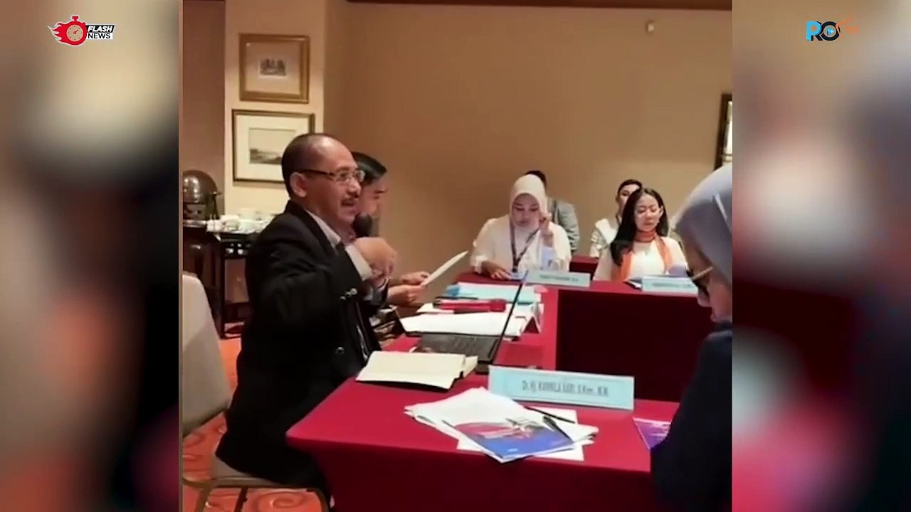 Tidak Terima Dipojokan Karena Main HP Saat Rapat, Varrell Bramasta Malah Sindir Jurnalis