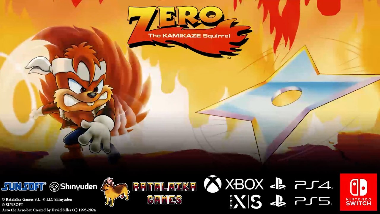 Zero the Kamikaze Squirrel Official Trailer